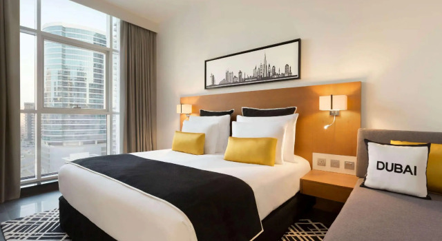 Двухместный люкс c 1 комнатой TRYP by Wyndham Dubai