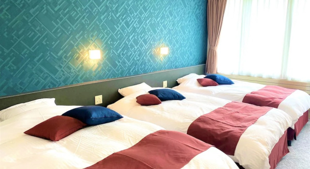 Трёхместный номер Standard Tokachi Nauman Onsen Hotel arco