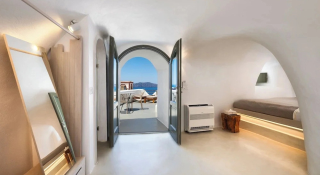 Люкс Outdoor Jacuzzi Signature Cave Athina Aperto Suites