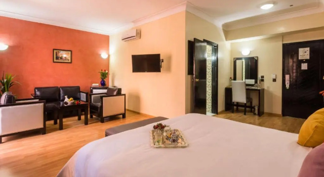 Двухместный номер Superior с видом на бассейн Hotel Meriem Marrakech