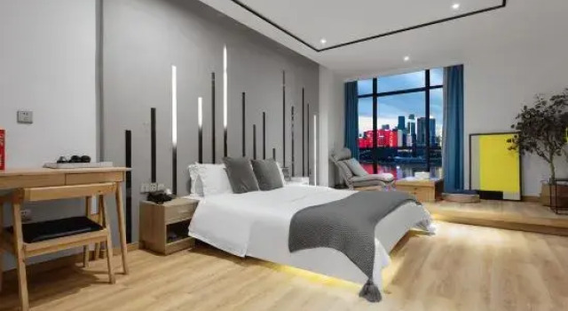 Cheezo High altitude river view Hotel ( Jiefangbei hongyadong store), Забронировать Отель Чунцин Chongqing Area, рядом с Jiaochangkou Metro Station