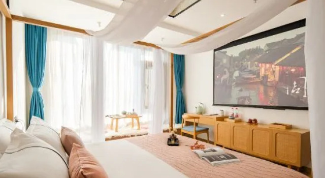 Люкс Deluxe ZhouZhuang Panxi beautiful villa