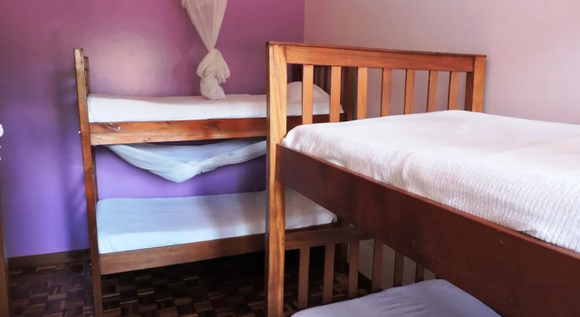 (camerata femminile) letto in camerata Milimani Backpackers