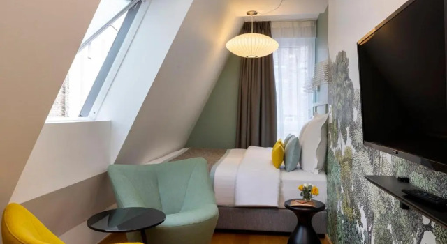 Двухместный номер Standard Мансарда Hôtel Du Dragon