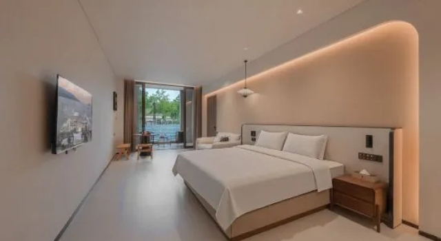 Семейный люкс с балконом Nan'ao Houwan Resort Hotel