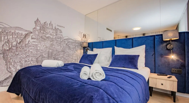 Люкс Superior с балконом InPoint Apartments G15 near Old Town & Kazimierz District & Optional Paid Parking