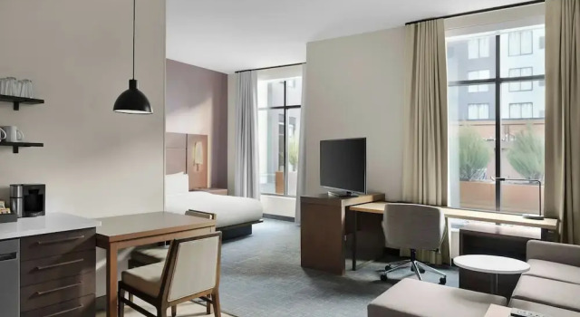 Студия Residence Inn by Marriott Milwaukee Brookfield at Poplar Creek