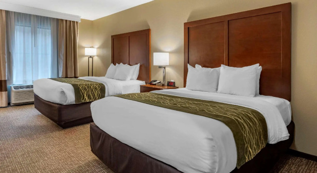 Четырёхместный номер Standard Comfort Inn & Suites Pittsburgh South