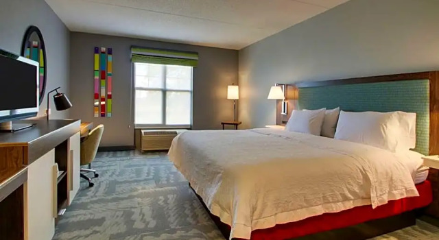 Двухместный люкс Hampton Inn & Suites Chicago/Aurora