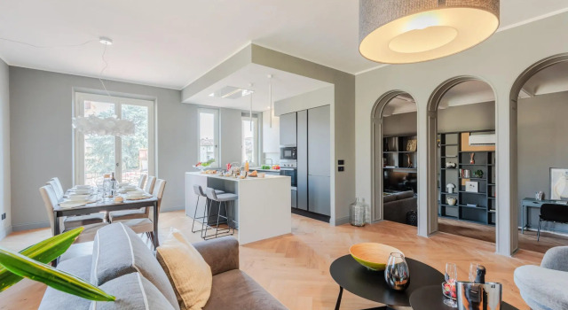 Casa Grey Contemporary Penthouse, Buchen Sie Ferienwohnung Lucca Toskana