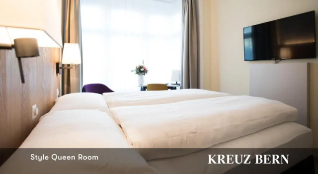 Двухместный номер Style Kreuz Bern Modern City Hotel