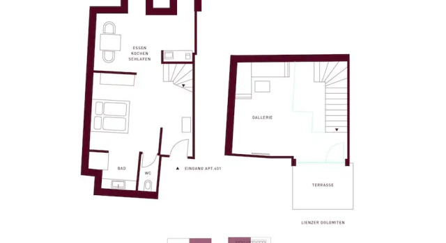 Номер Deluxe Apartmenthaus Nr 1