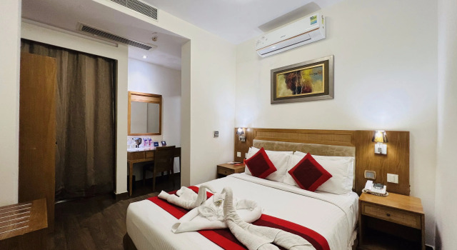 Номер Deluxe Zip By Spree Hotels Delhi Greater Kailash