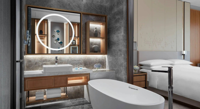 Номер Deluxe Wenzhou Airport Marriott Hotel