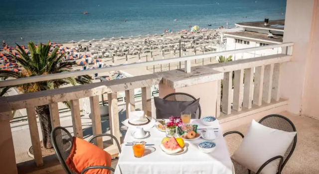 Семейный номер Standard с видом на море Hotel Villa Eleonora