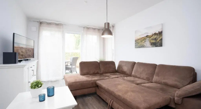 Апартаменты Strandvilla Augustusbad Wohnung 1