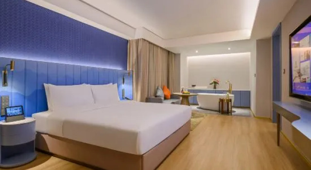 Люкс Manxin Hotel Yancheng Economic Development Zone