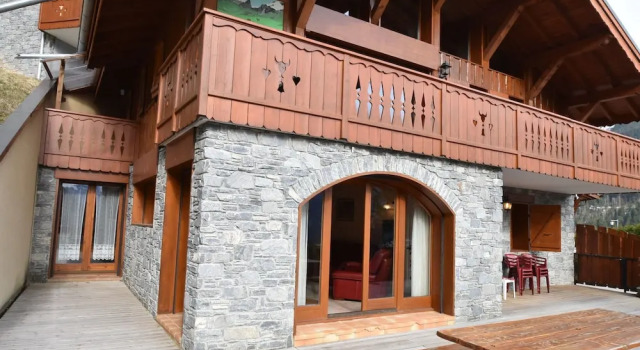 10-pers. Holiday Home With Sauna Near Center of Champagny, Prenota Hotel Champagny-en-Vanoise 