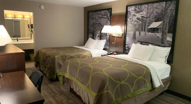 Номер Standard Super 8 by Wyndham Cookeville, TN
