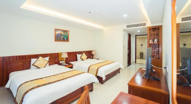 Номер Deluxe Vinh Hoang Hotel