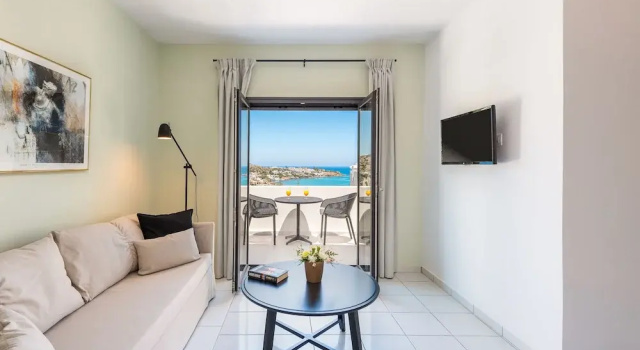 Номер Deluxe с видом на море Minois Boutique Hotel