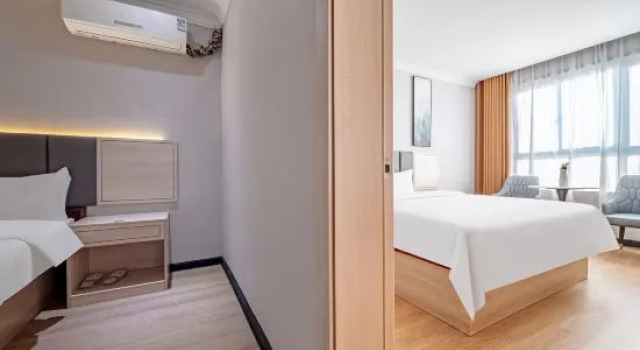Люкс Business GreenTree Inn Shanghai Zhujing Town Donglin Temple Scenic Spot Jiankang Road Business Hotel