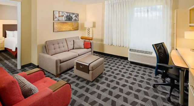 Двухместный люкс c 1 комнатой TownePlace Suites by Marriott Fayetteville N / Springdale