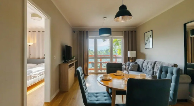 Апартаменты с балконом и с видом на горы RentPlanet - Holiday Mountain Residence