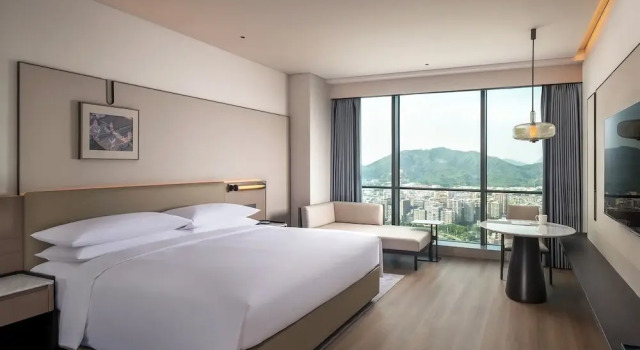 Двухместный номер Deluxe с видом на город Jieyang Marriott Hotel