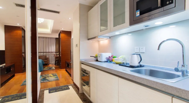 Номер Standard Qingdao Jinshan We Holiday Apt Wusi