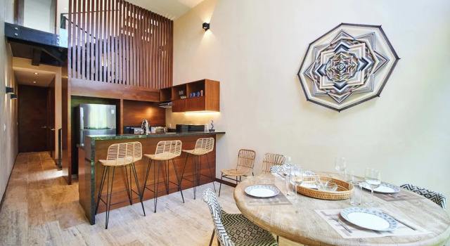 Апартаменты Comfort Luxury Penthouse in Aldea Zama, private pool and rooftop, 24 7 security in a gated community