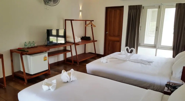 Двухместное бунгало Standard с балконом VANG VIENG SCK guesthouse