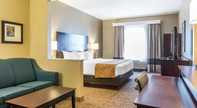 Двухместный люкс c 1 комнатой Comfort Suites Fort Wayne North