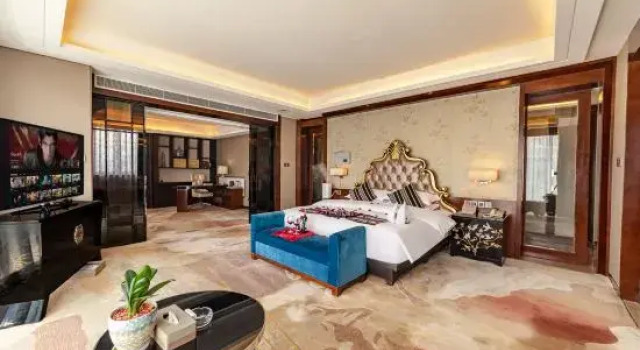 Deluxe suite Tibet Minshan Hotel