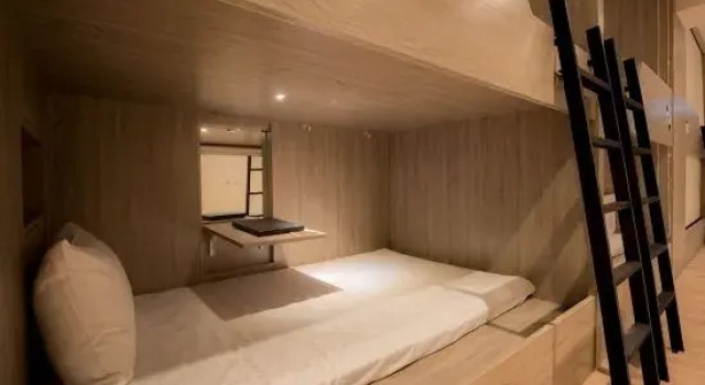 Кровать в общем номере (женский номер) Legend Hotel Kaohsiung Pier2
