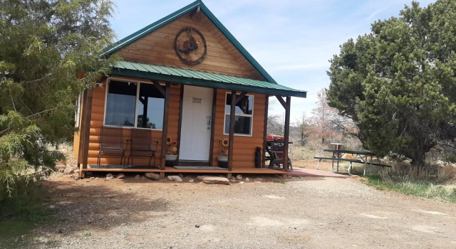 Номер Standard White Cabin Cozy Secluded Cabin
