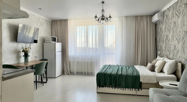 Premier Apartment on Nikulin 8, Rezerwuj Apartament Hotele w Perm z parkingiem, Parking
