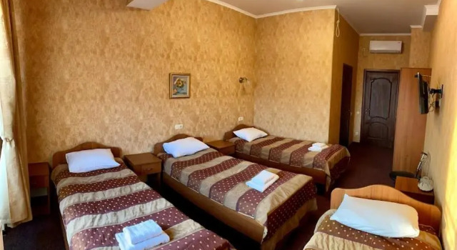Четырёхместный номер Standard с балконом Golden Lion Hotel