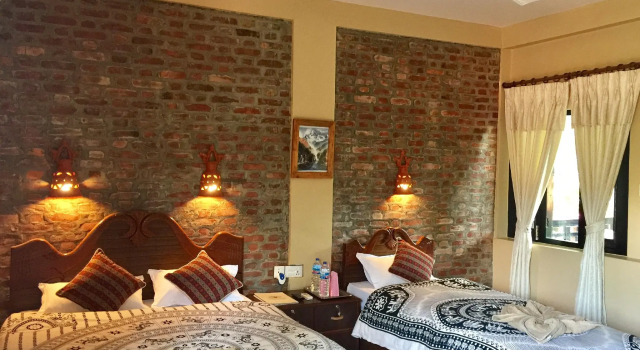 Трёхместный номер Deluxe Chautari Garden Resort