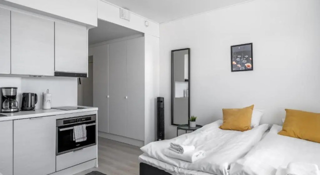 Студия Standard с балконом Hiisi Homes Turku Fleminginkatu