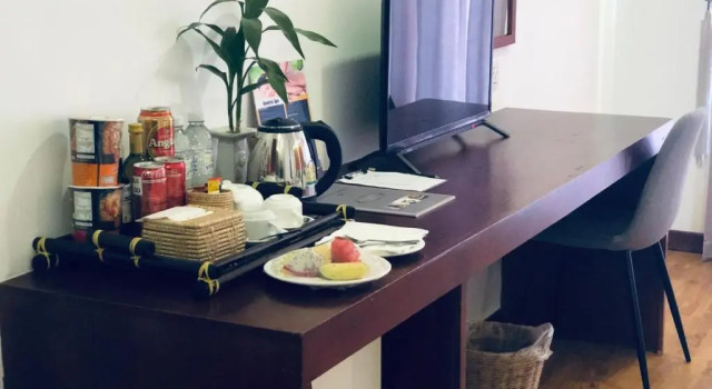 Семейный номер Deluxe с балконом и с видом на бассейн Central Corner dAngkor