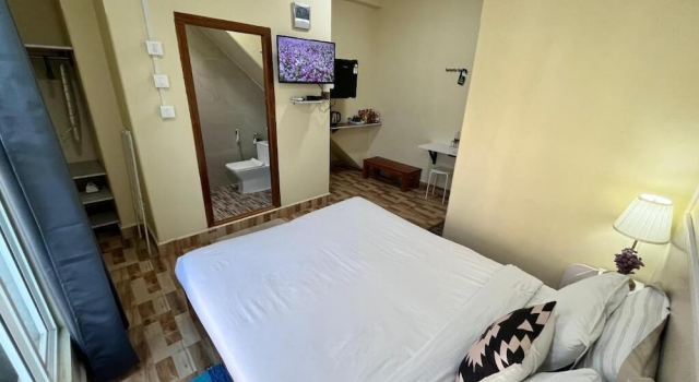 Двухместный номер Deluxe с красивым видом из окна Aizawl Guest House