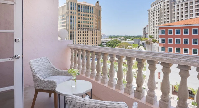 Двухместный номер с балконом Hyatt Regency Coral Gables in Miami