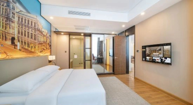 Vienna International Hotel (Shenzhen South China City Wanda Plaza Branch), Rezerwuj Hotel Hotele w Shenzhen z parkingiem, Parking