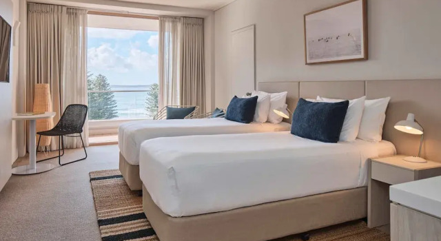 Номер Standard с балконом и с видом на океан Rydges Cronulla Beachside
