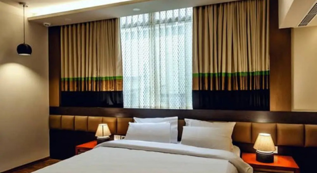Номер Business с красивым видом из окна Minla Hotel