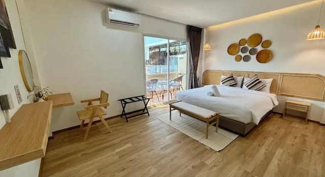 Двухместный номер Standard с видом на океан Charm Hostel at Pratumnak