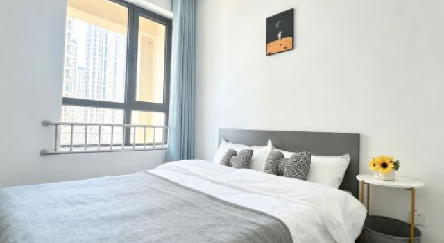 Люкс с 3 комнатами с видом на море Qihai · Letu Loft Apartment (Golden Beach)