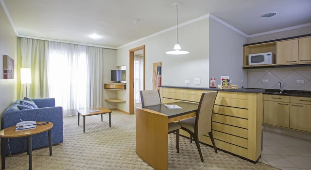 Двухместный номер Standard Astron Suítes São José dos Pinhais by Nobile