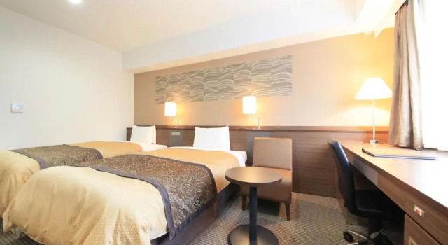 Двухместный номер Deluxe Vessel Inn Sapporo Nakajima Park